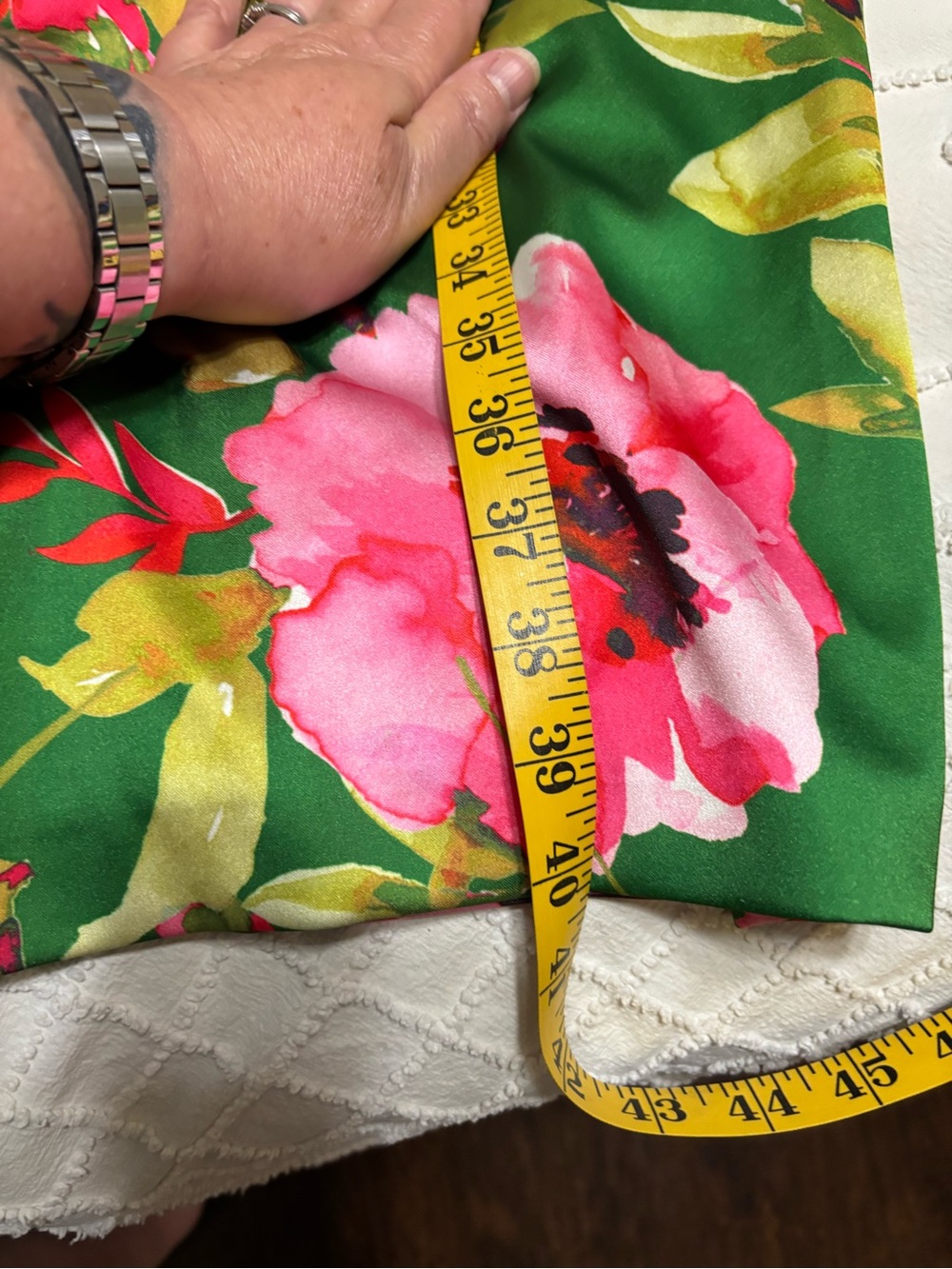 Eliza J Green Floral Halter Sheath Dress - Picture 12 of 12